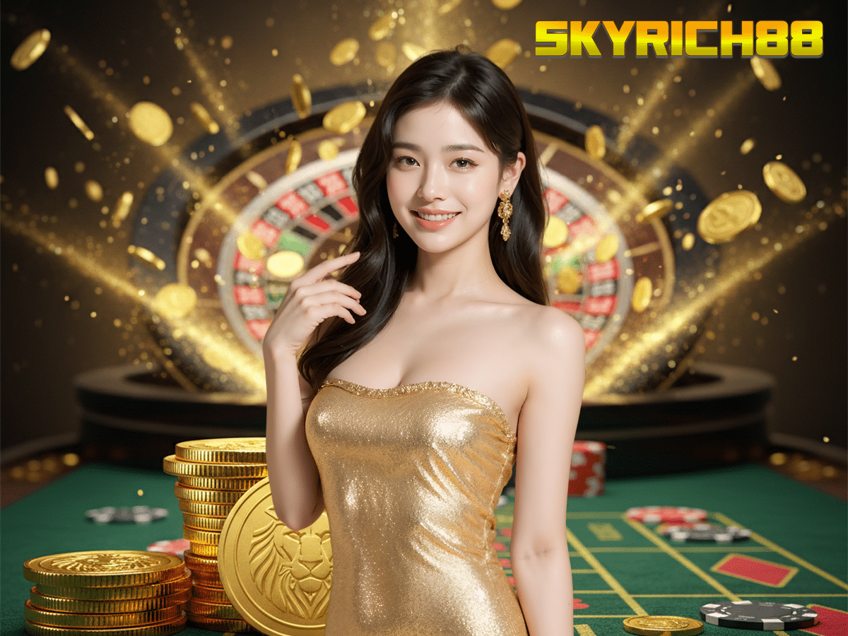 SKYRICH88 ทางเข้าเล่นสล็อตออนไลน์ เว็บตรง แตกหนัก จ่ายจริง ครบวงจรที่สุดในไทย